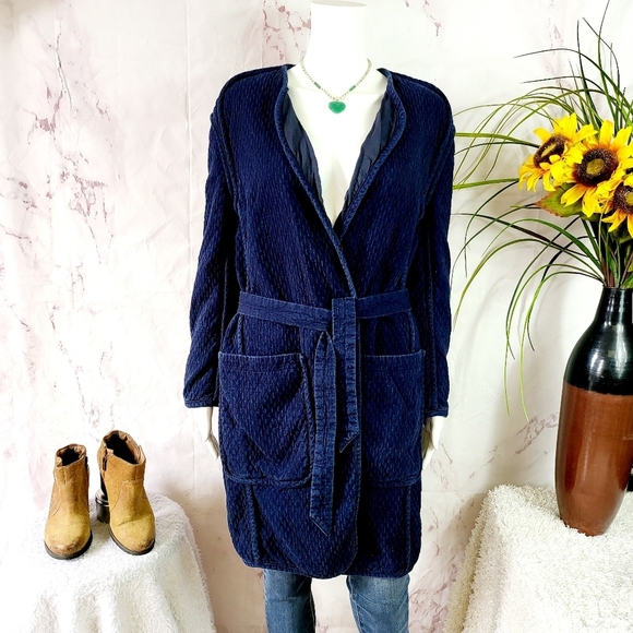 Rag & Bone Denim Liner Jacket With Belt - Picture 3 of 10